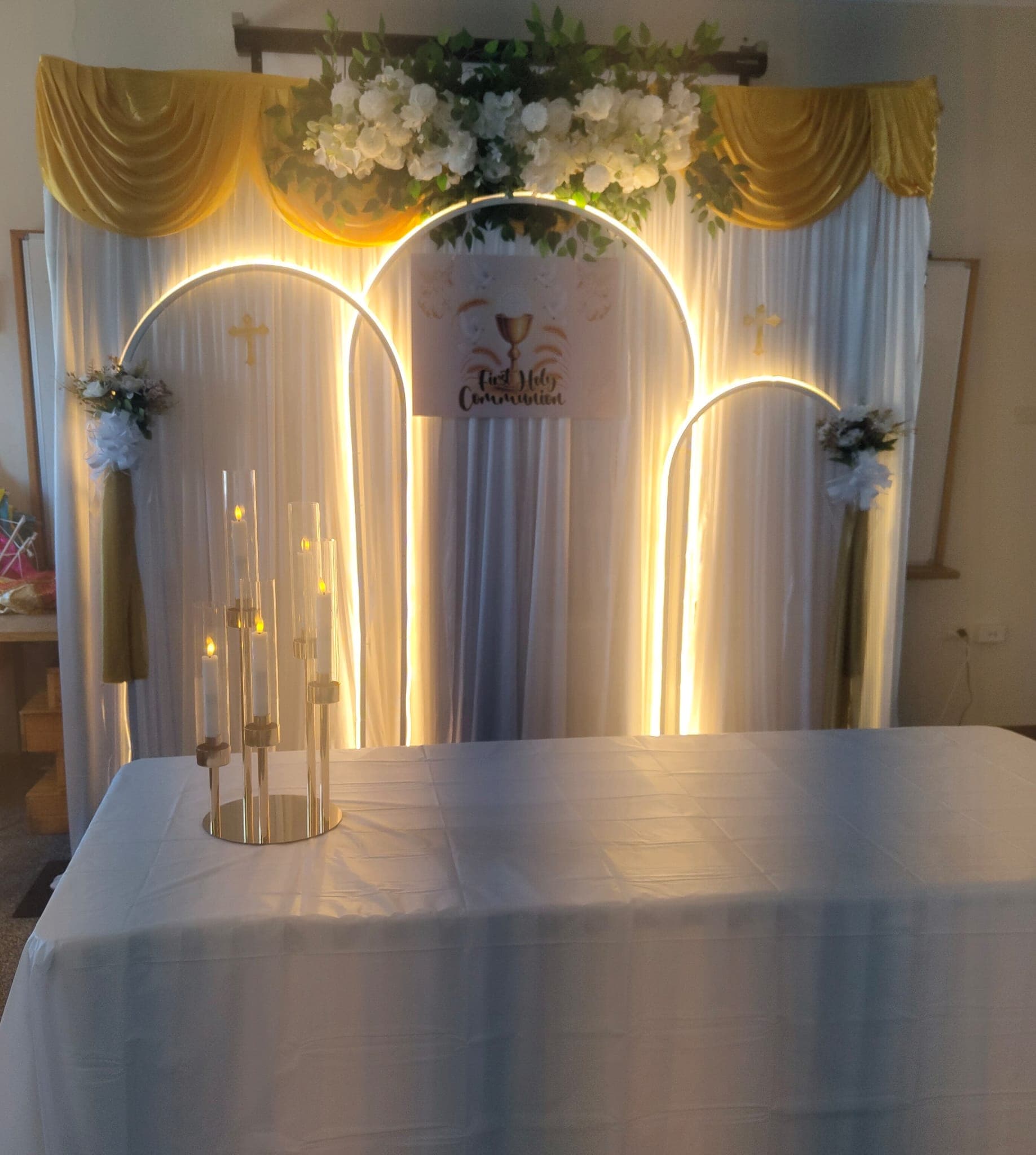 Wedding Stage Decoration Hire