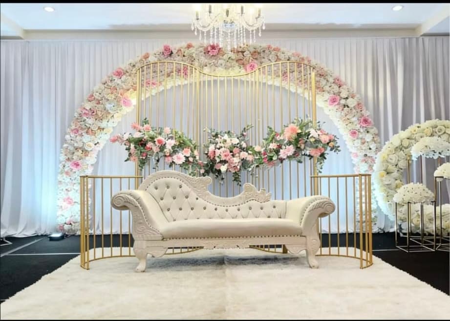 Canberra Wedding Chair Hire Setup