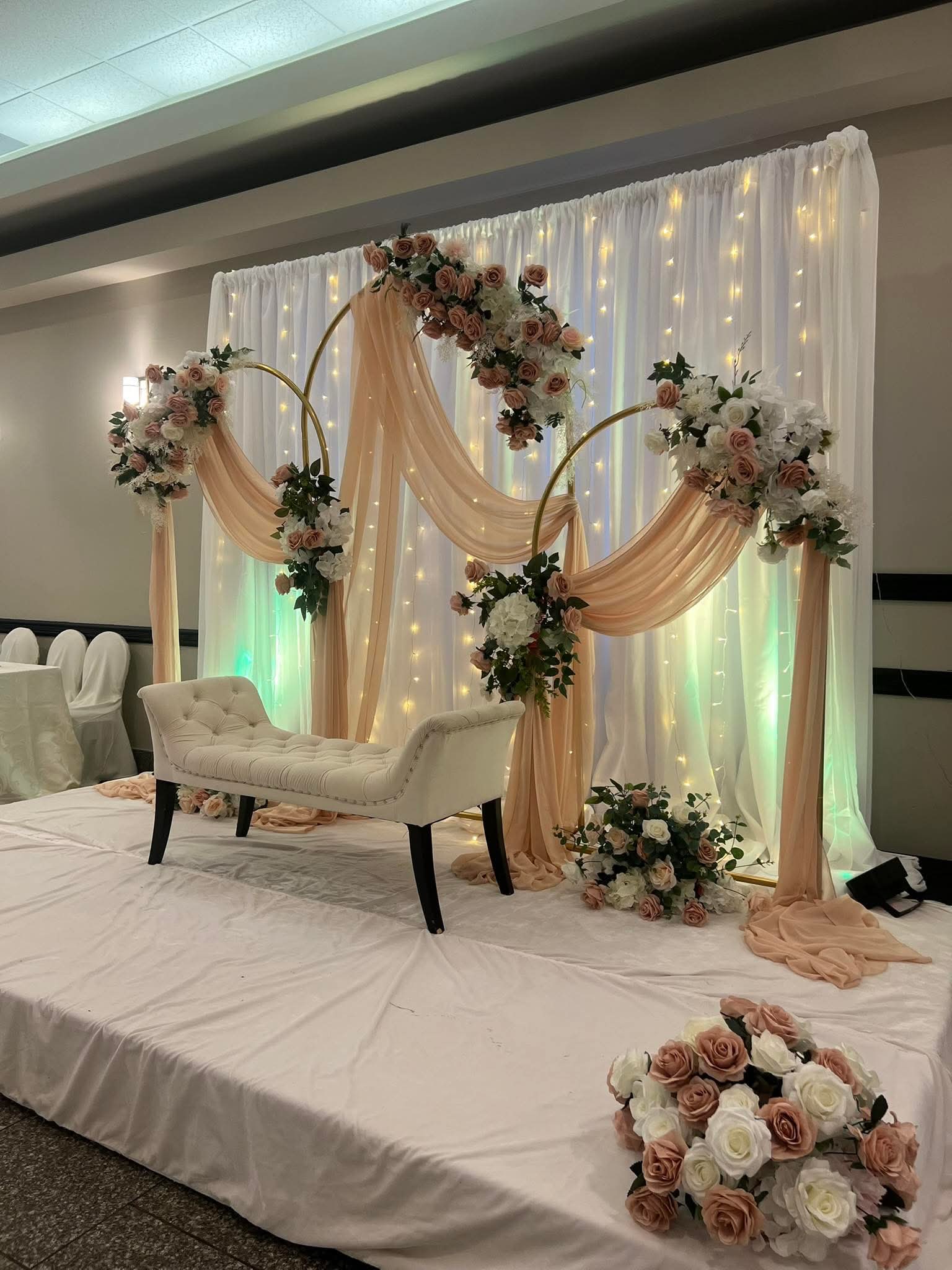 Corporate Event Lighting Stage Canberra